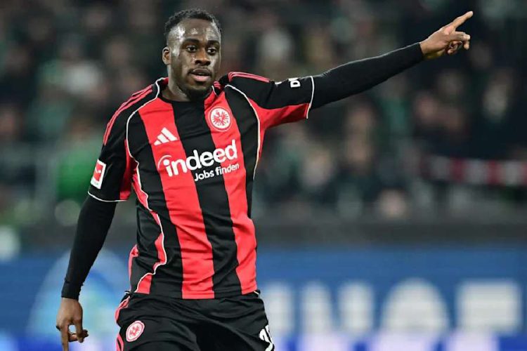 L&rsquo;Eintracht Francfort veut conserver Arnaud Kalimuendo